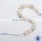 Freshwater Pearl Bracelet with Crystal Shamballa Beads