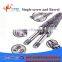 PET Flakes/Bottle Recycling Machine Conical Twin Screw and Barrel