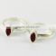 Secret Style Red Onyx 925 Sterling Silver Toe Ring_For Ladies_Natural Gemstone Silver Jewellery