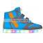 Hot sale LED shoes for kids USB charge LED shoes