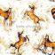 lovely animal photo design of 100% Print Cotton Flannel Flannelette Fabric