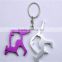 Metal Bottle Opener Can opener with Keyring Keychain Promotional Gift