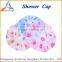 Waterproof PVEA Shower Caps With Double Layers