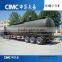 (diesel engine, air compressor optional) V shaped transport bulk cement powder tanker trailer