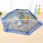 Fashion beautiful lace fresh food cover foldable anti fly hood double skeleton tables cover