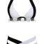 Wholesale black & white fashion sexy mature women bikini swimwear 2016