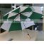 28"*8 panels double layers 2 fold telescopic umbrella with windproof vents function