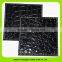 15015 Leather square glass cup coaster for decoration