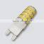 High quality PC+Ceramic G9 220V led lamp 6w G9 SMD led bulb 360 degree