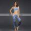 Custom logo printing fitness wear sexy sports bra with OEM service wholesale