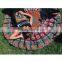 Large Round Mandala Tapestries Indian Cotton Beach Blanket Ethnic Roundie Boho Towel Yoga Mat