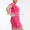 Vintage style good quality hot pink plus size sexy club dresses