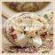Home decorative Fabric covered makeup cosmetic box for jewelry