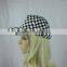 Custom lattice casual hat polyester / cotton baseball cap