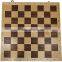 Folding 3 in 1 CHESS Checkers Backgammon Classic INLAID WOOD Game