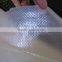 140gsm PE woven fabric clear transparent waterproof cover tarpaulin