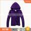 Hip Hop Ladies terry fleece jacket hoodie