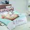 luxuary 100% otton 3d reactive printed bedding sets