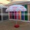 40 inch polyester material sun protection umbrella design with branded printing