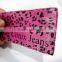 nice leather label for lady jeans