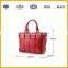 PU leather woven handbag fashion style woven special handbag