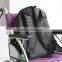 Large Storage Mesh Side Pocket Power Electric Wheel Chair Bag with Padded Loop Luxury Backpack Wheelchair Bag
