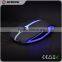Small backlit 3d blue digit laptop mouse