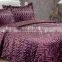 High quality throw fake fur/PV fur/faux fur & sherpa blanket/ bedding sets
