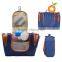 Polyester Multi-Pocketed Custom Made Pouch Travel Cosmetic Bag