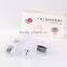stainless steel dermaroller 180/ 600/1200 pins microneedling dermaroller 3 in 1 system