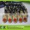 QR barcode!Printing Eco-friendly key epoxy tag from gold suppler