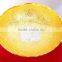 Gold and silver plated brass bowl for home decoration wedding gift