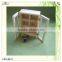 small handles screen window design stand wooden box