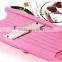 CY128 Built in Mirror Fruit Cucumber Slicer Cutter Facial Mask Tool Pink