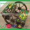 new outdoor decorative wooden flower pot for sale