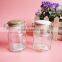 Mini hexagonal glass jar with clip top