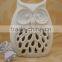 hand made owl shape ceramic decoration lamp wholesale