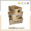 Durable mini gift wooden storage basket for sale
