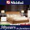 double bed teak wood bedroom set B-813