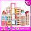 Wooden imagination building block bricks toy W13D153