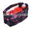 Pink camo hanging nappy bag for stroller