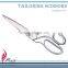 Japanese Stainless Steel Silver Zinc-Alloy Handle Fabric Dressmaker Taylor Scissors