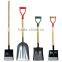 high quality low price wooden handle steel shovel S503