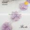 New vintage custom colorful chiffon flower trimming for clothes