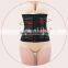 3 Hooks Black Postnatal breathable free sample belly shaper body shaper for women