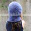 CX-C-01A Soft and Warm High Quality Real Fox Fur Neck Warmer Fox Fur Hat