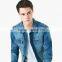 blue fashion custom logo fancy jacket for men in new model
