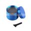 4 parts 40mm 1.968'' CHROMIUM" zinc alloy metal herb grinder crusher Tobacco Spice Crusher smoking grinder sets hot search
