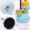 Creative cartoon children reading prince shaped resin led table lamp