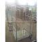 Metal foldable wire mesh container collapsible wire container